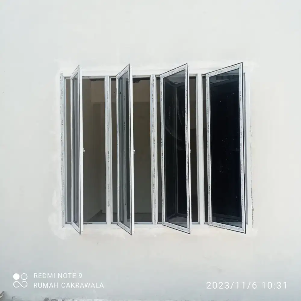 Jendela aluminium Casement