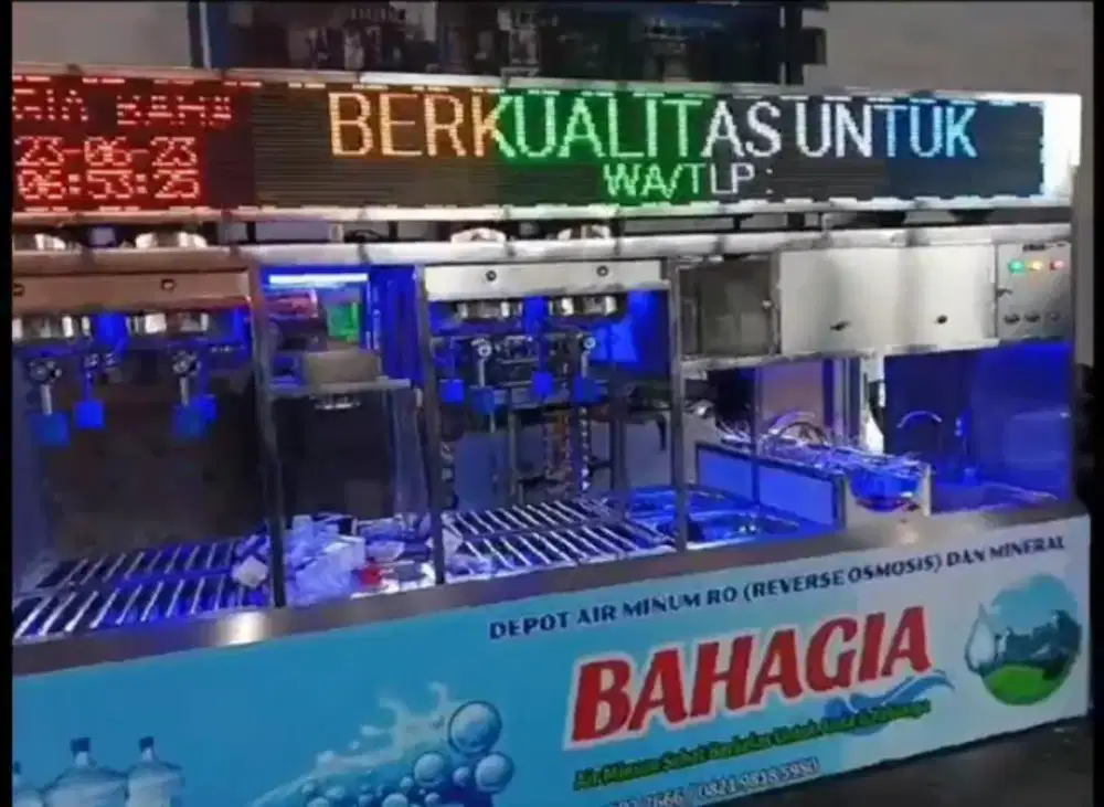 Pusat perakitan depot air minum