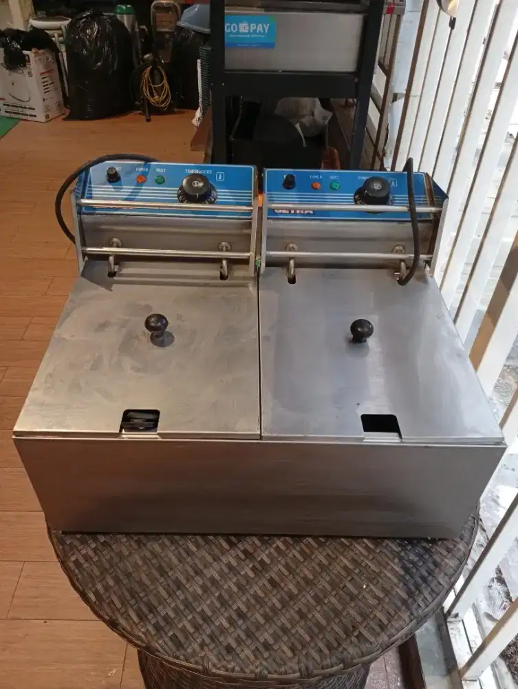 Promo Murah Meriah!! GETRA EF-89 Deep Fryer Electric 2 tangki x 8,5L