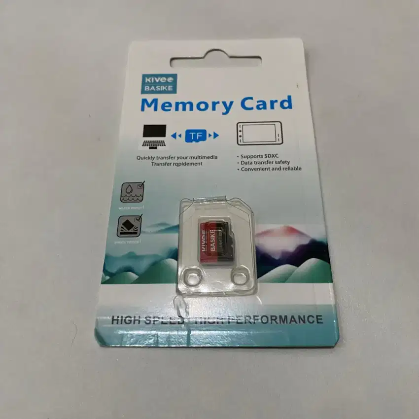 Kivee Basike Memory Card MicroSD 64GB Class 10 140MBps U3