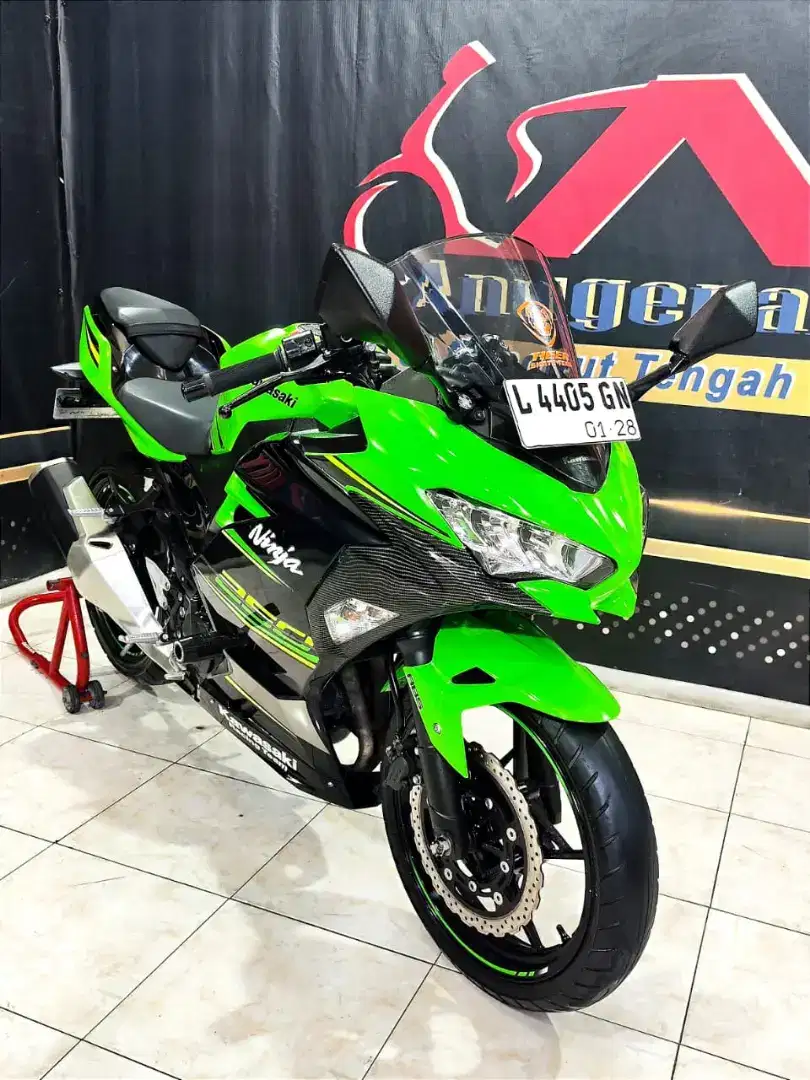 Ninja 250cc KRT SE odo 18rb mboiss bos. Anugerah Motor rungkut tengah