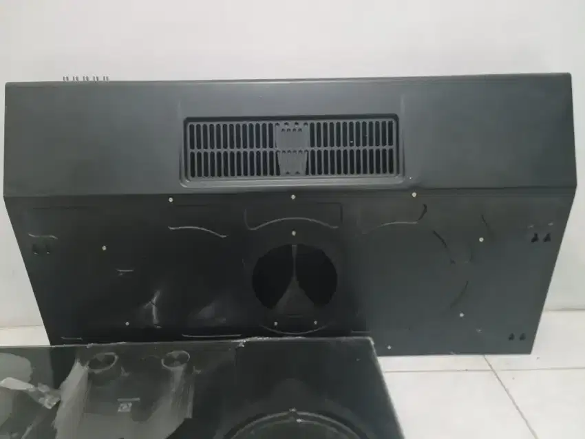 1 set kompor tanam dan cooker hood electrolux