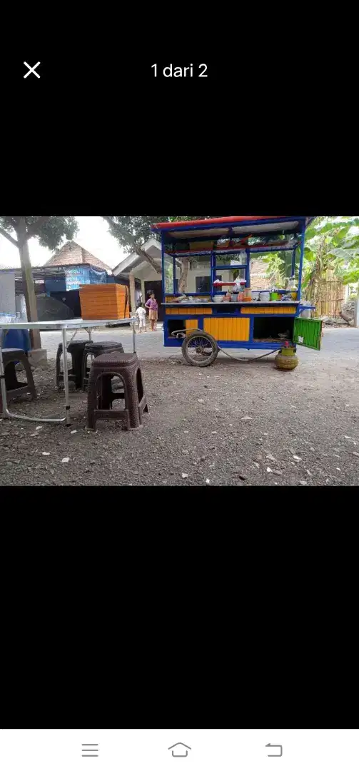 Rombong mie ayam & bakso