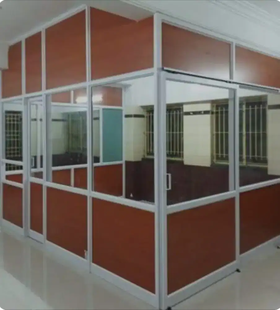 Partisi Aluminium Kaca ACP