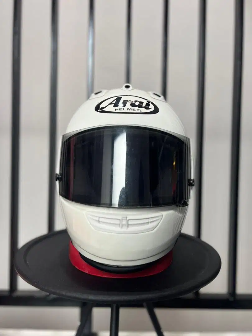 Arai Signet RR White Glossy ORIGINAL visor Dual Pane Flat