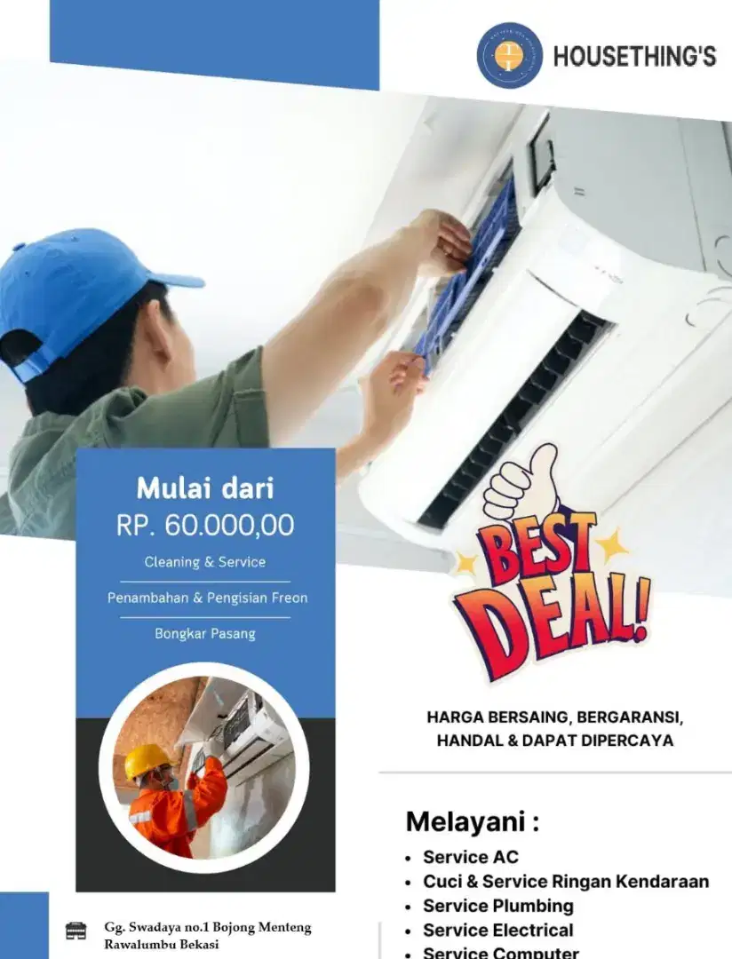 Sevice AC, Cleaning AC, DLL