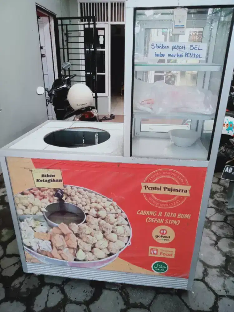 Dijual gerobak kondisi masih bagus