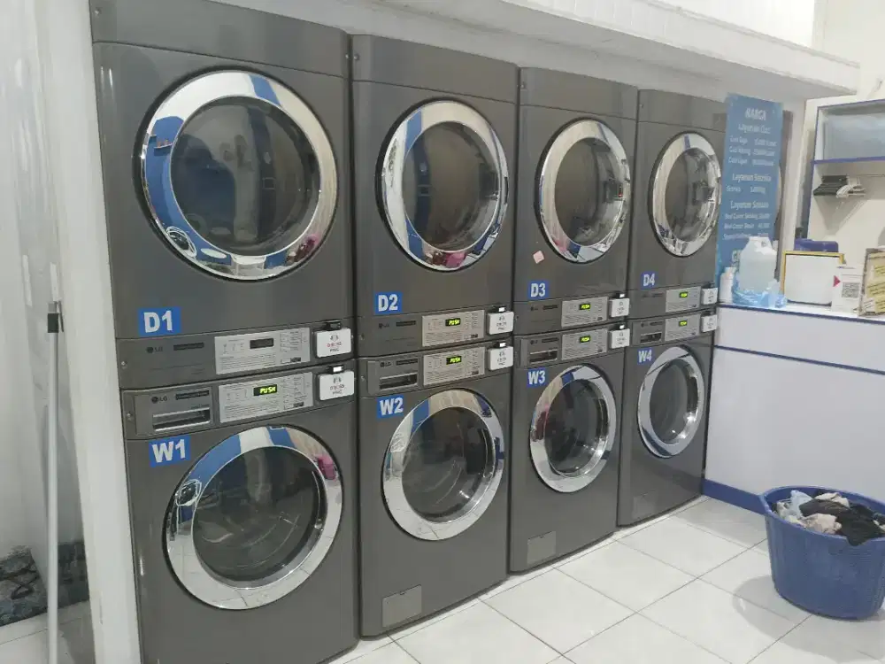 Jual laundry dan semua peralatannya
