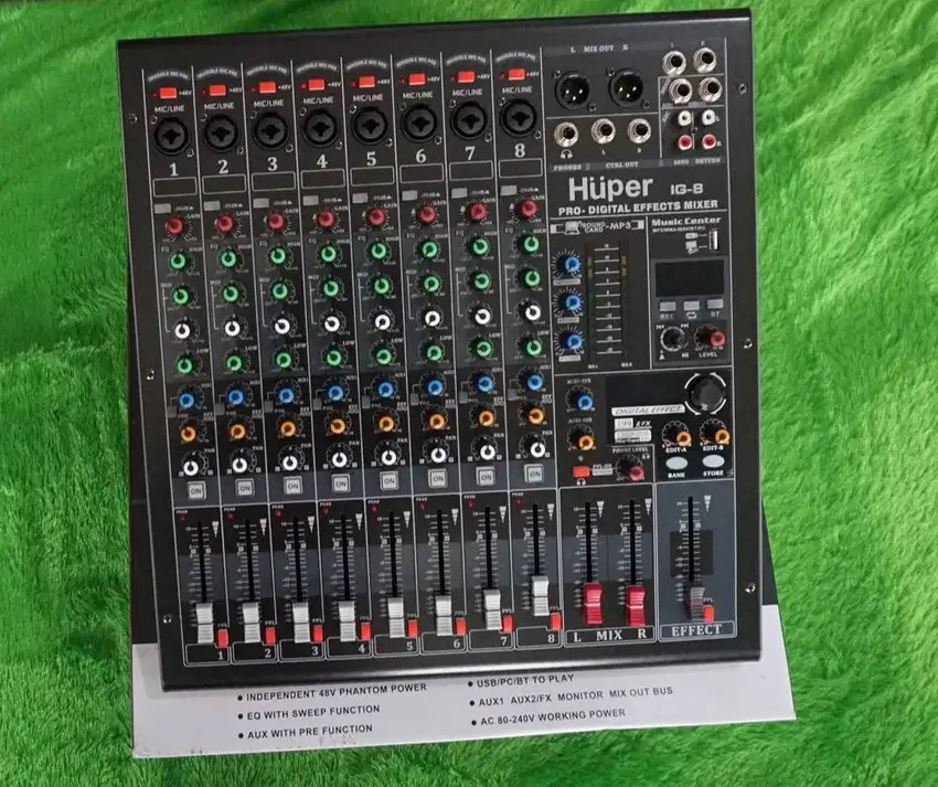 Mixer Huper  Best seller  Mixer sekaligus bisa di jadikan Soundcard