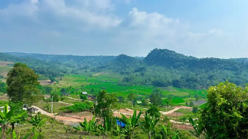 Tanah kavling murah di pinggir jalan raya