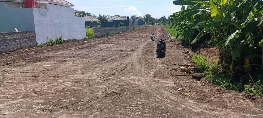 Jual Tanah Murah di Danguran Klaten hanya 100 Jutaan Legalitas SHM