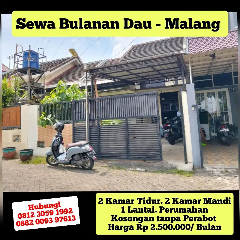 KONTRAKAN RUMAH BAYAR BULANAN