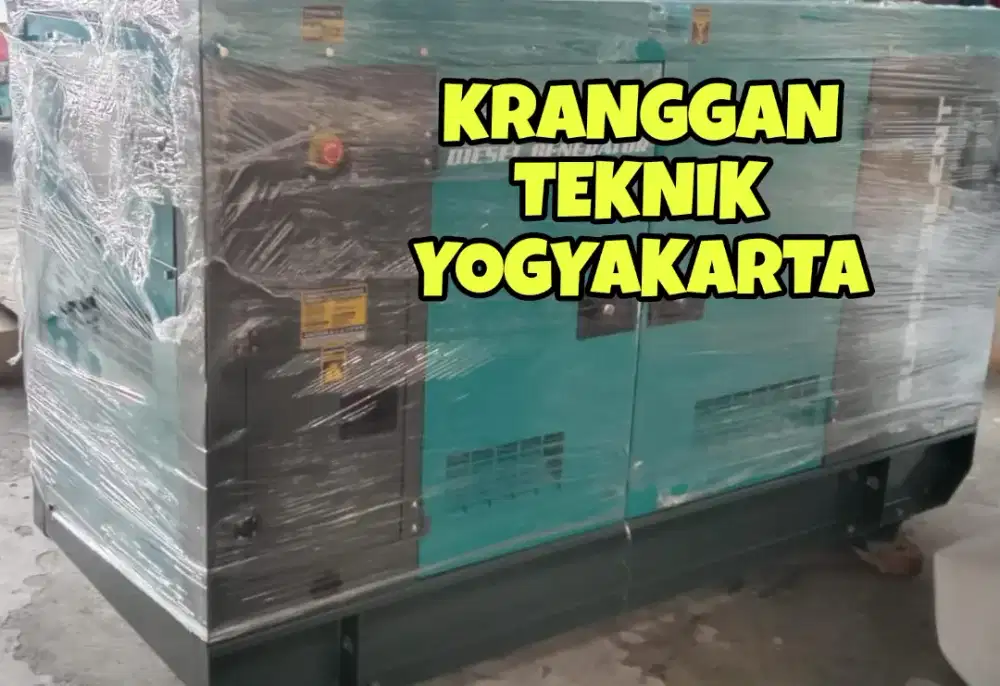 (KRANGGAN TEKNIK)genset silent disel 25 kva 20.000 watt solar