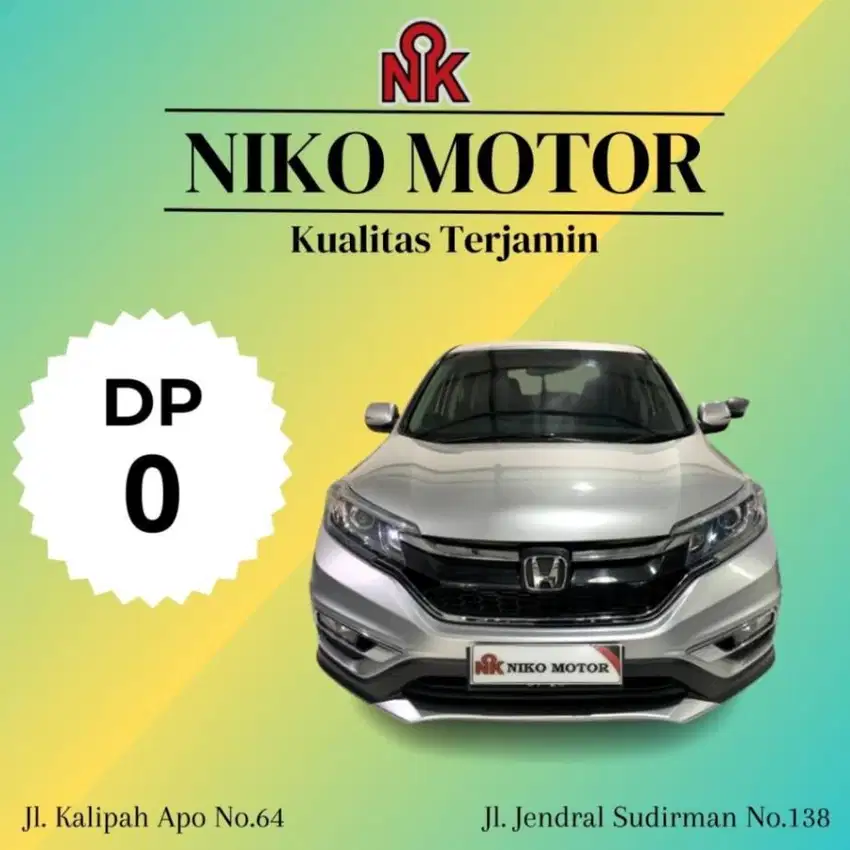 TDP 0JT! TANPA DP! (ISTIMEWA KM90RB) CRV PRESTIGE 2.4 2015 AT