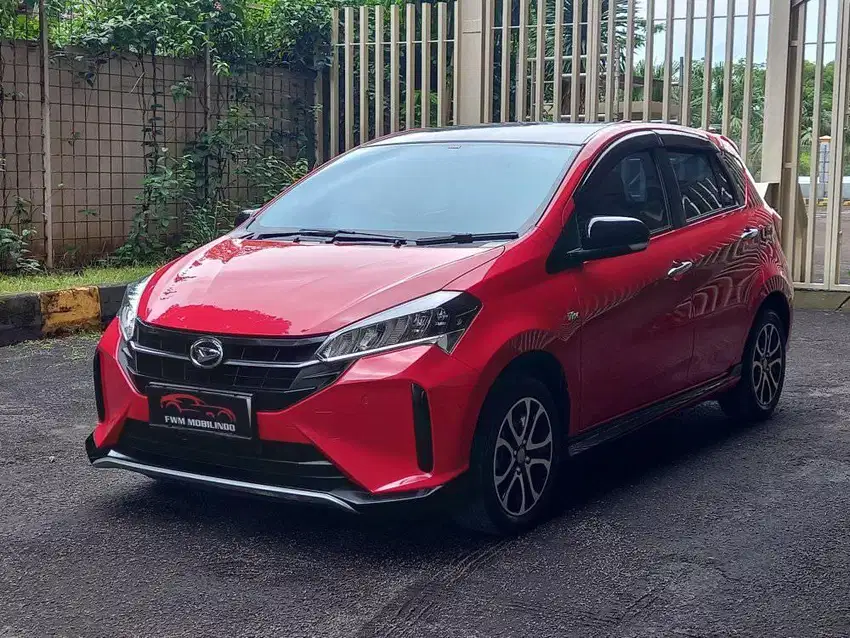 daihatsu sirion R 1.3 AT 2022 merah, pemakaian 2023