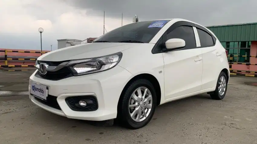 Pajak Panjang TDP 14Jt Honda Brio Satya 1.2 E Bensin-MT 2021 Putih