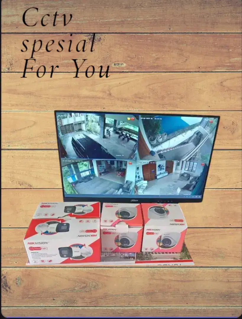 Cctv hilook vision hd, dan hikvision, service