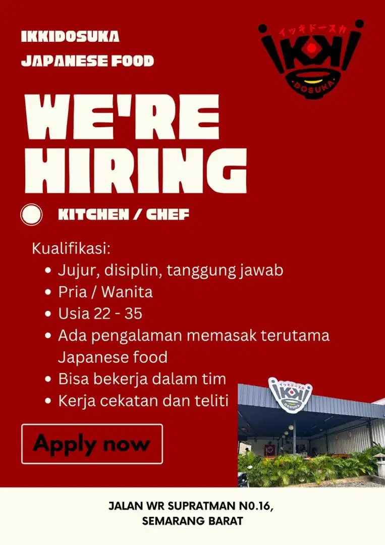 CHEF - TUKANG MASAK SEMARANG