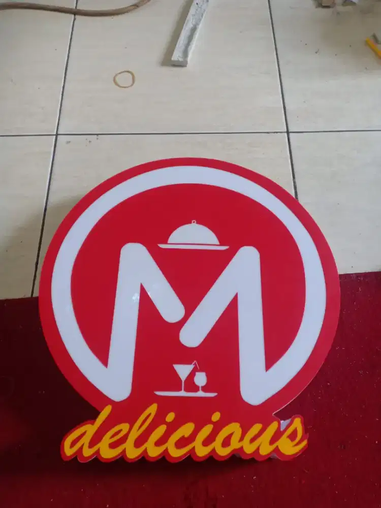 Huruf Timbul Neonbox