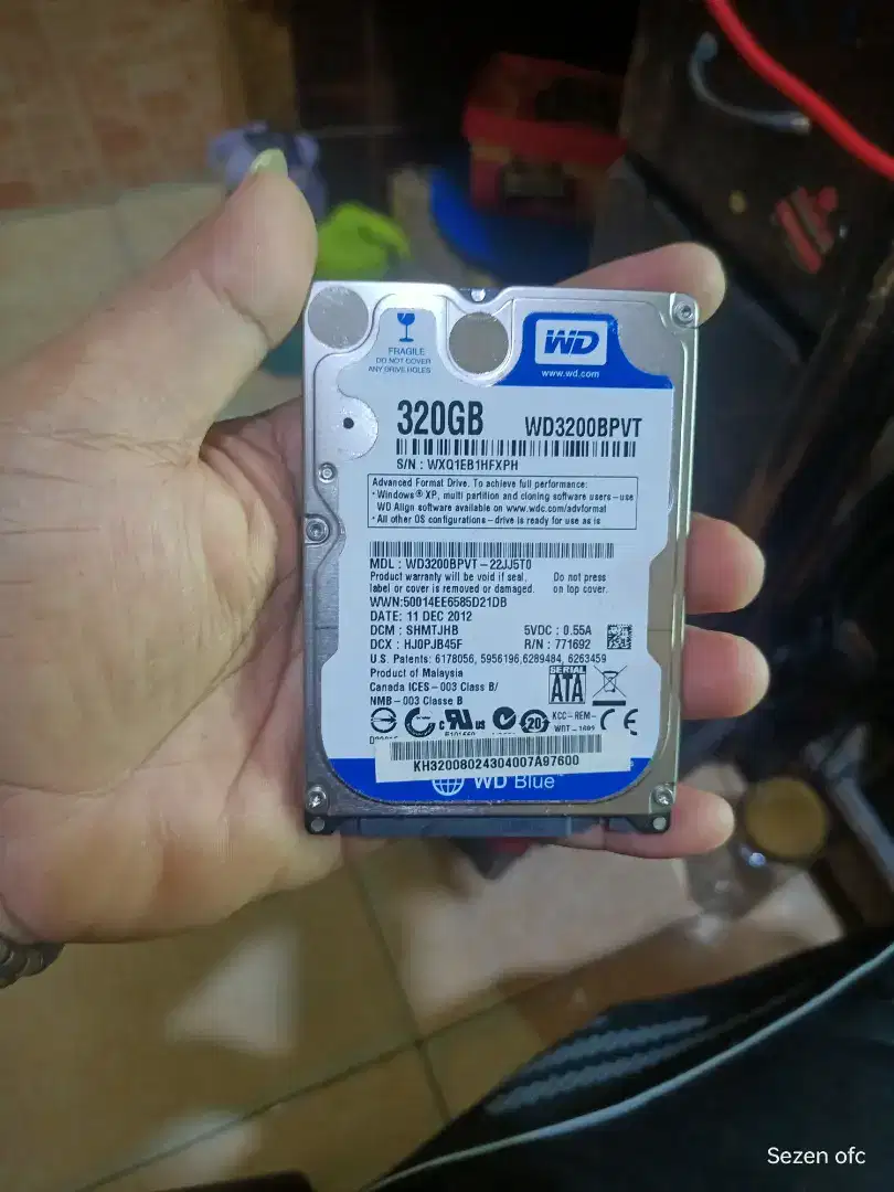 Hardisk Eksternal 320GB