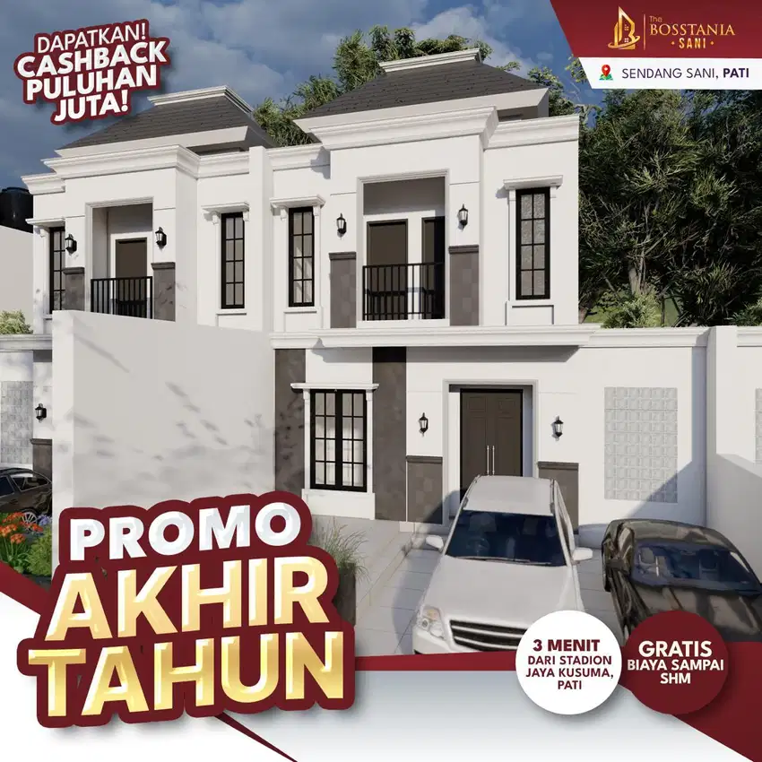 Rumah 2 Lantai Pati Kota Bunga 0%