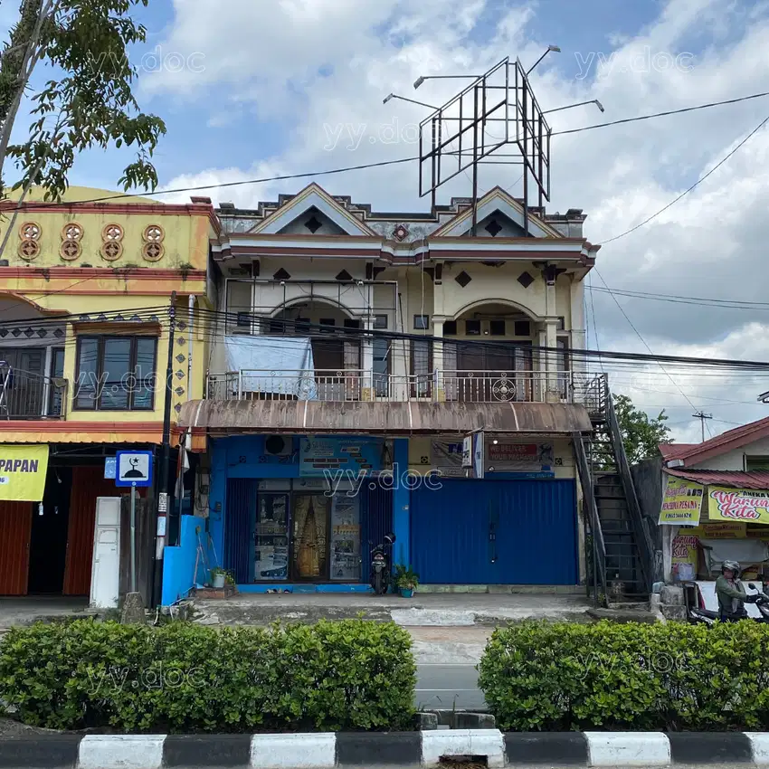 Dijual 2 Unit Ruko Gandeng Strategis Pinggir Jalan Raya