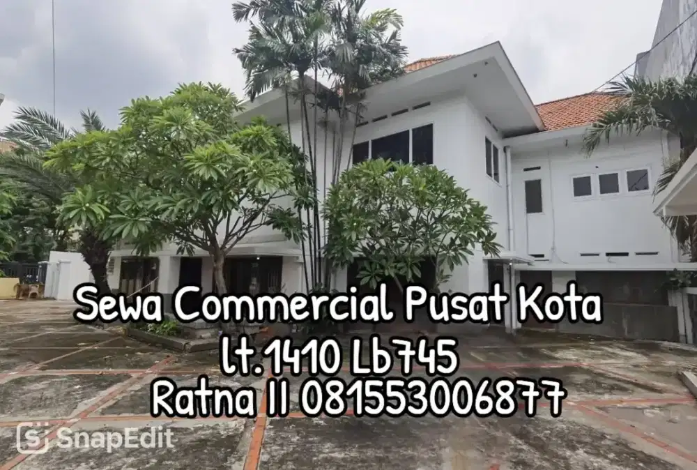 Disewakan Bangunan Commercial Raya Diponegoro