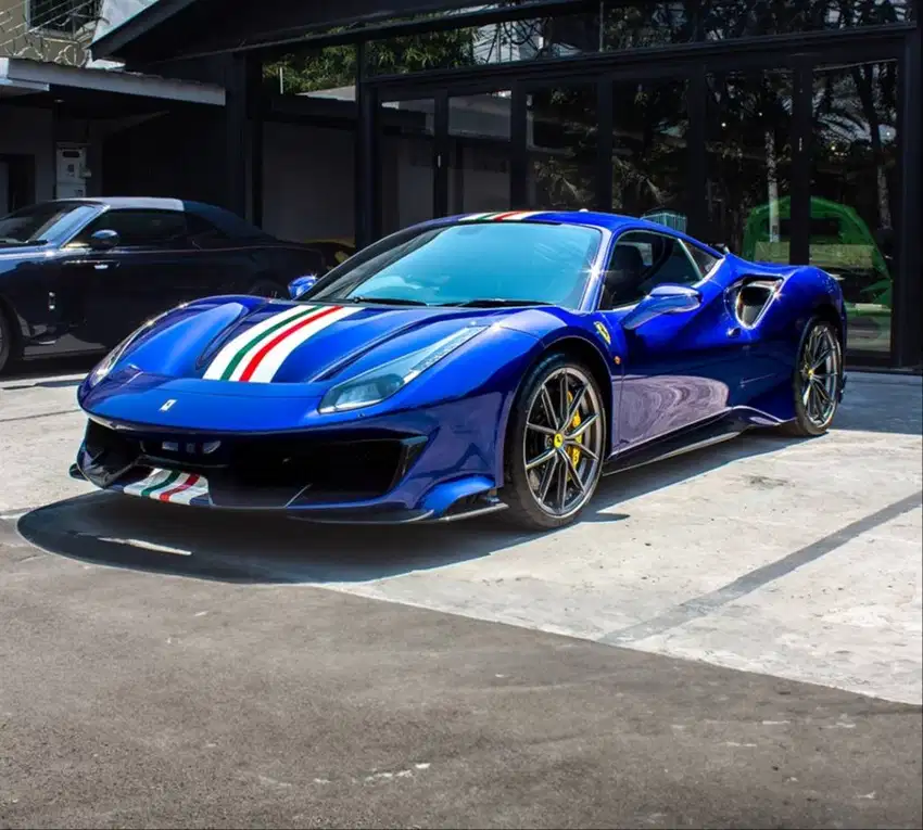 The Only 1 in Indonesia Ferrari Pista Blu Electrico Atelier Made!