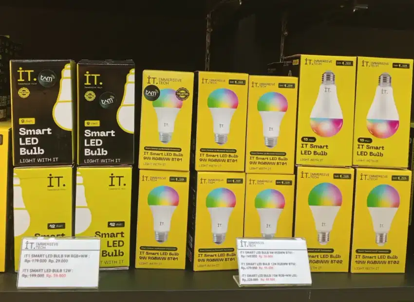 New Smart LED BULB RGBWWW 9,12,15 W