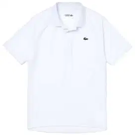 Lacoste raglan dry polo warna putih size M