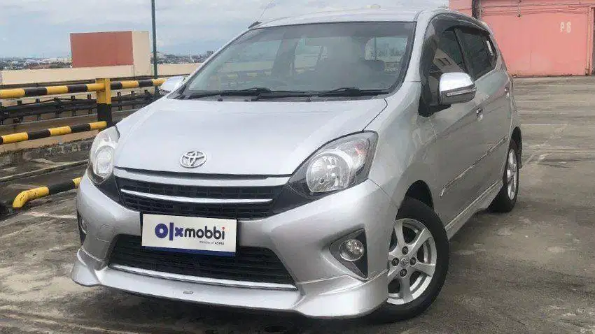 PAJAK PANJANG TDP 4,JT Toyota Agya 1.0 TRD Sportivo-MT Silver 2014