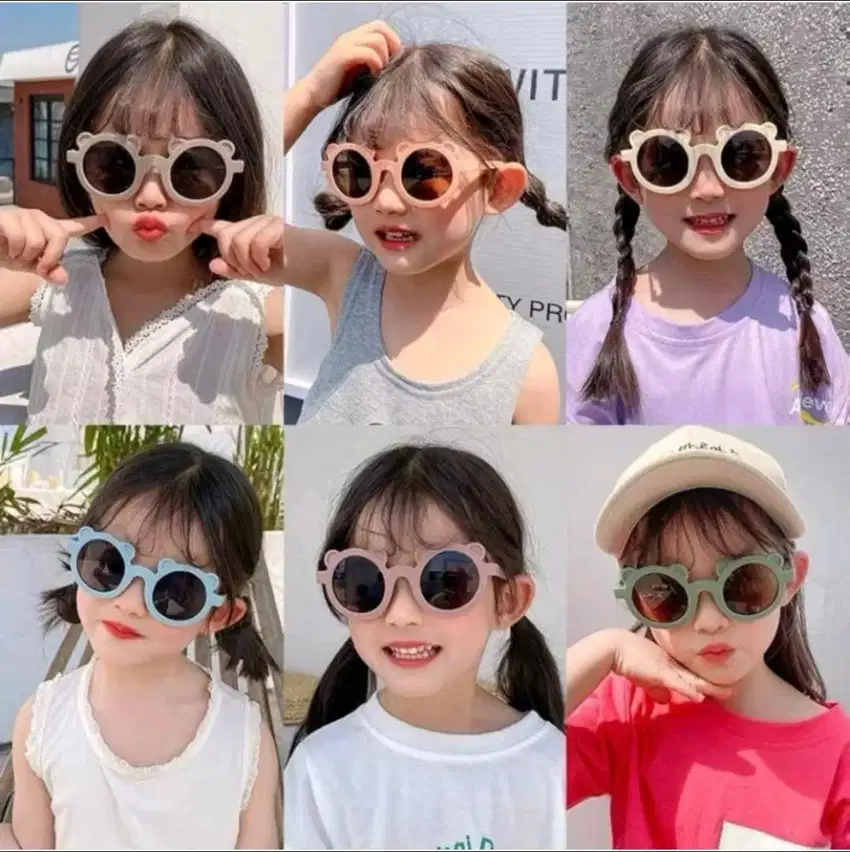 Kacamata Hitam Anak Bayi Anti UV Outdoor Sunglasses Unisex