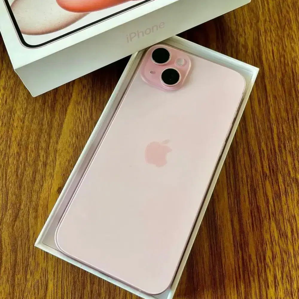 Warna Limited iPhone 15 Pink - Garansi iBox - Promo‼️