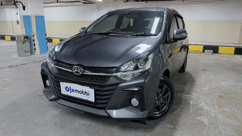 Pajak Panjang TDP 8JT Daihatsu Ayla 1.2 X Bensin-MT 2020 Abu-Abu