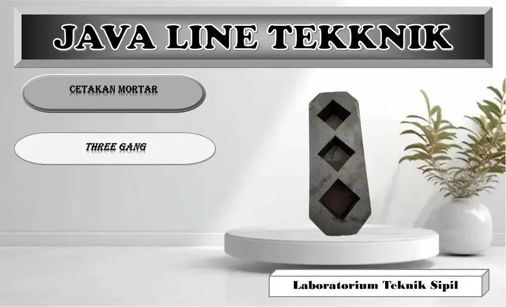 Jual Cetakan Mortar - Three Gang Di Kota Balikpapan