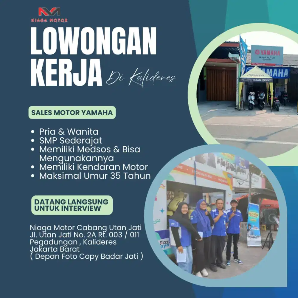 Sales Motor Baru Yamaha