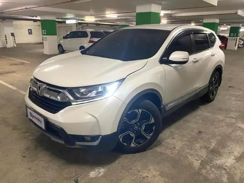 Pajak Panjang Honda CRV 1.5 Turbo Bensin-AT 2017 Putih LACW