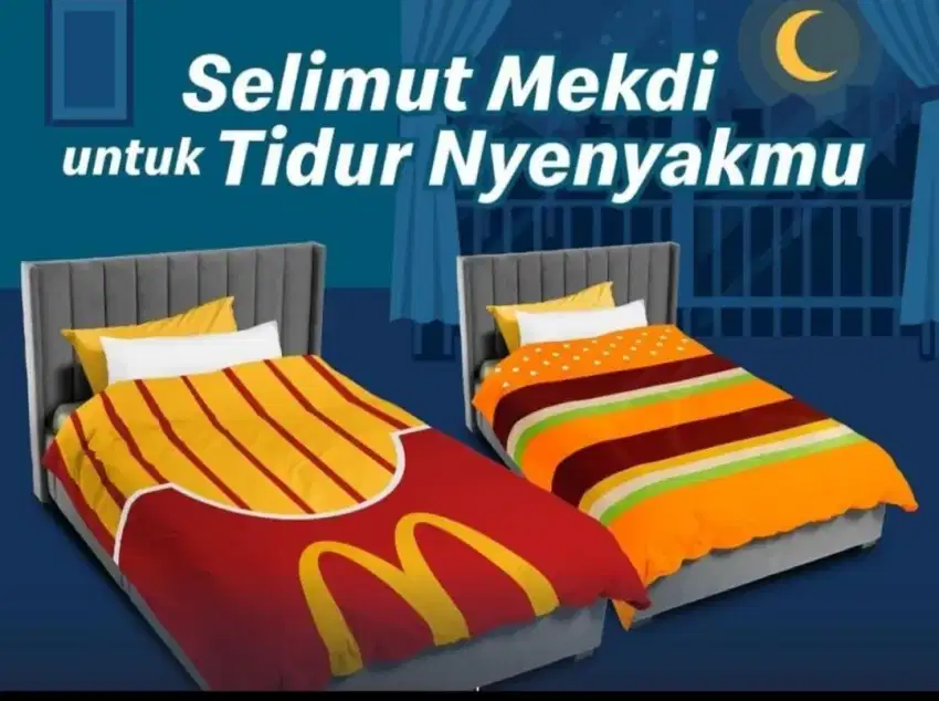 Selimut Kentang / Burger MCD