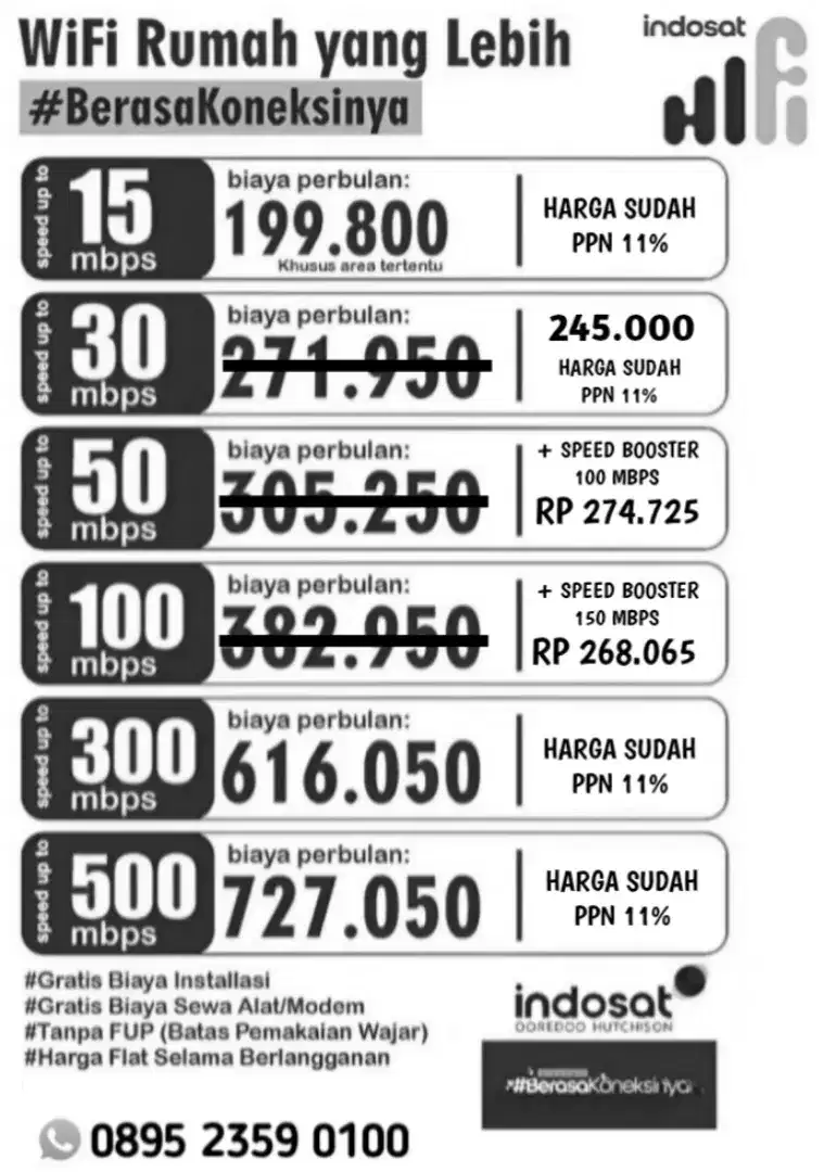 WIFI INDOSAT HIFI