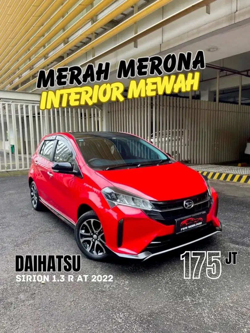 Daihatsu Sirion 1.3 R AT 2022 (pemakaian 2023)