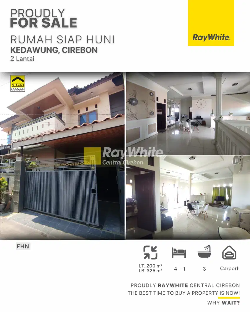 Dijual Cepat dan Murah Rumah 2 Lantai Siap Huni di Dekat Kedawung