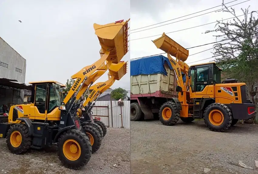 Ready Stock Wheel Loader China Tangguh Kapasitas Mulai 1 kubik Murah