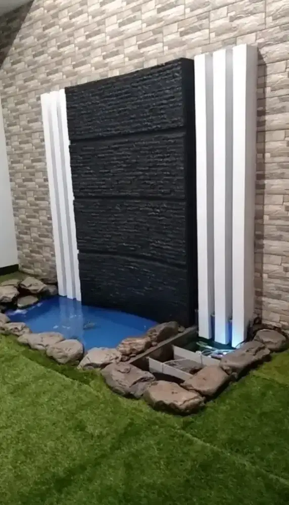 Kolam ikan koi minimalis