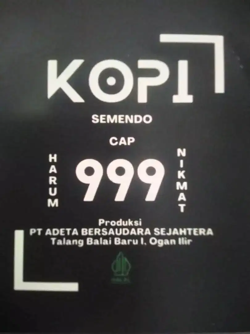 Kopi Semendo 999