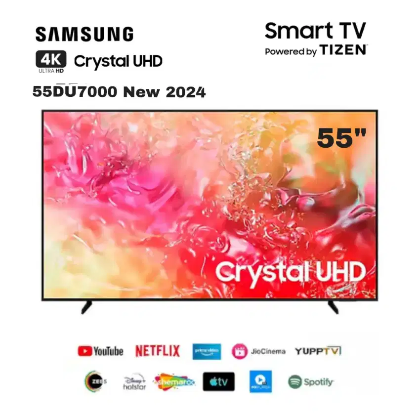 SAMSUNG Crystal 4K UHD 55DU7000 - Smart TV TizenOS 55 Inch - HDR10+