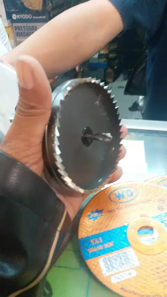 Mata bor besi/baja 85mili 2pc