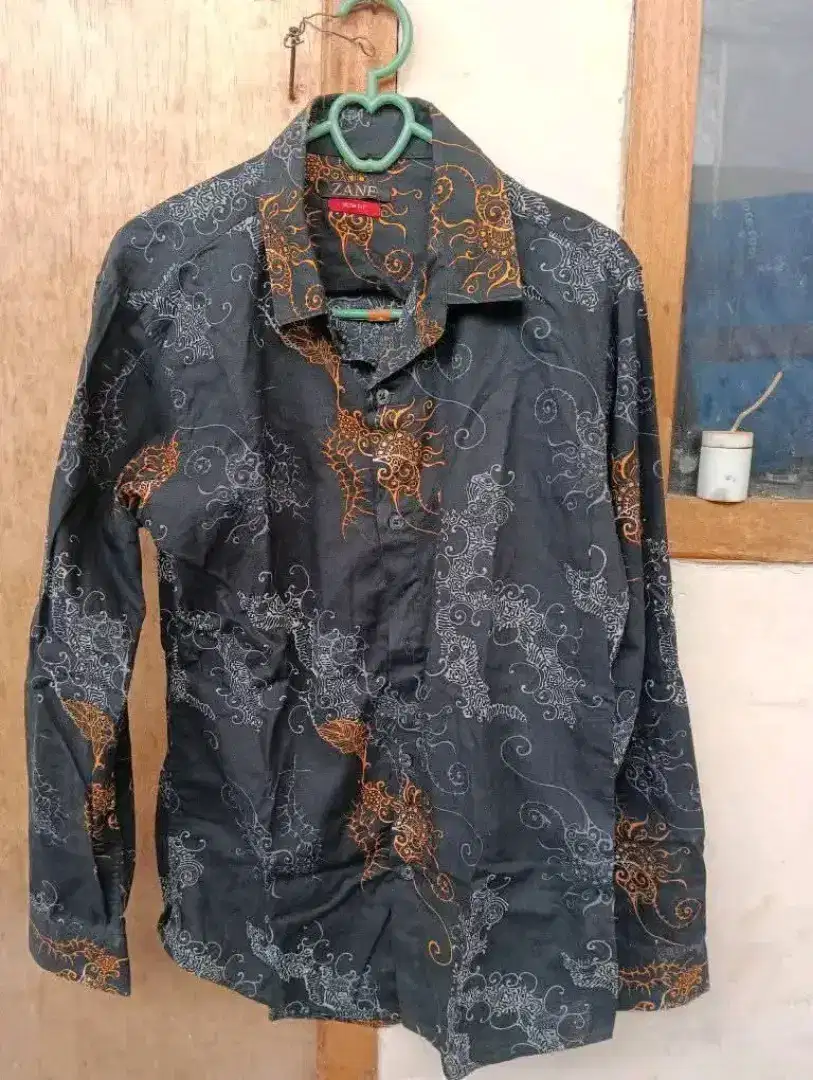 KEMEJA BATIK PRIA LENGAN PANJANG