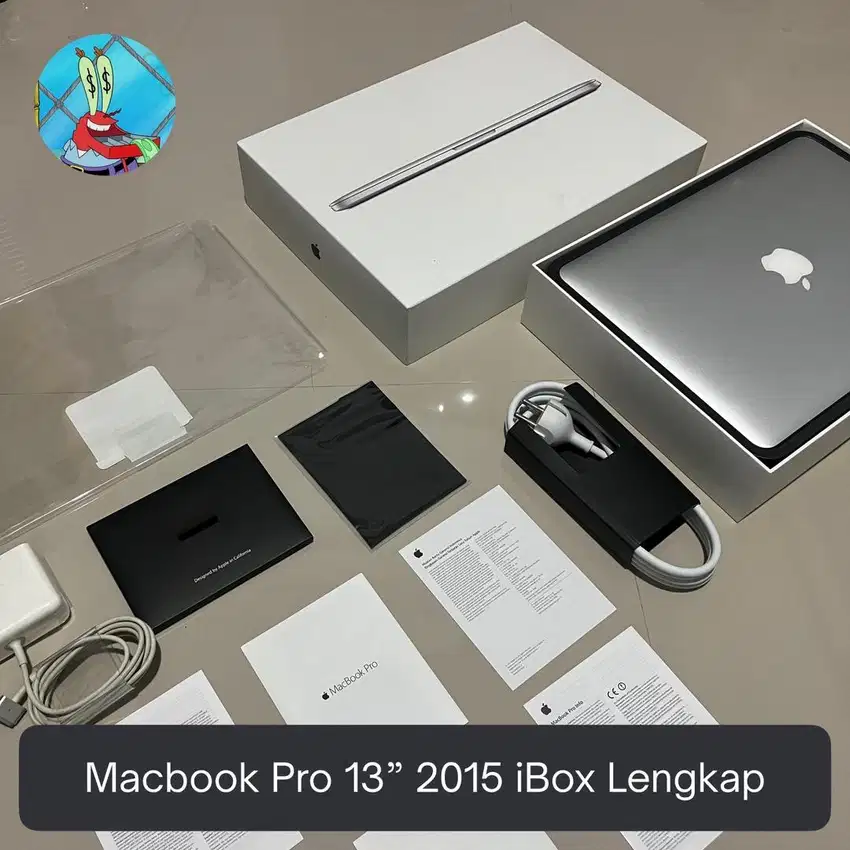 Macbook Pro 2015 13” 8/128Gb MF839 bekas iBox langkah