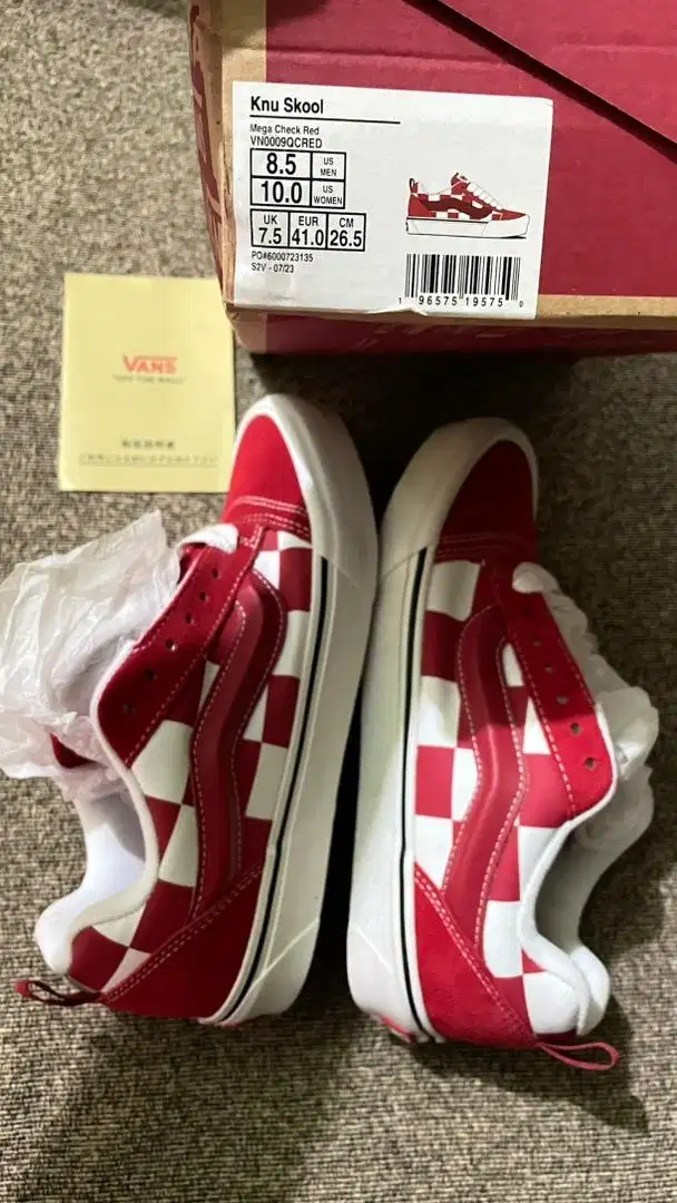 Vans Knu Red Japan Market