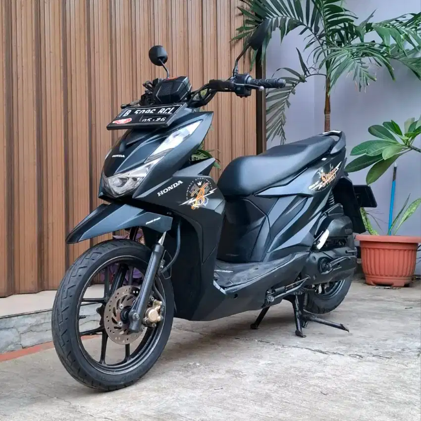 [KM RENDAH] All New Honda Beat Street LED 110 CC CBS  Tahun 2021